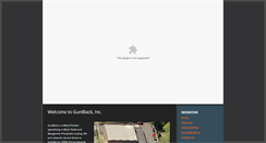 Desktop Screenshot of gunblack.com