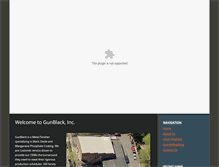 Tablet Screenshot of gunblack.com